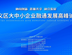 顺义区举办“顺义区大中小企业融通发展高峰论坛”