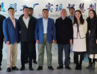 海口国家高新区管委会李雄主任一行考察民银国际 何帮喜董事长陪同